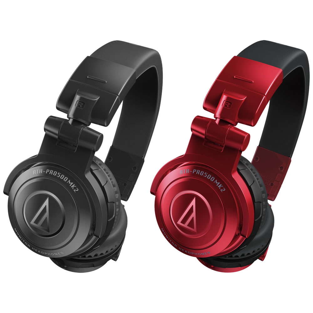 audio-technica 密閉型DJモニターヘッドホン 着脱コードタイプ ブラック ATH-PRO500MK2 BK - 3